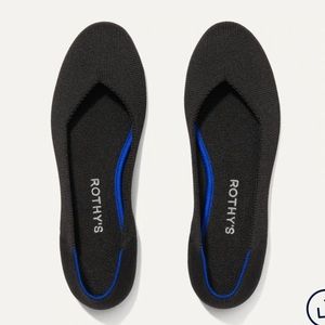 Rothy’s Rounded Toe Classic Black Flat